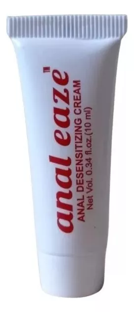 Lubricante Anal Eaze Crema Desensibilizante 10 Ml Sin Dolor