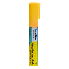 Marcadores para vidrio BARRILITO®  amarillo modelo WMK1 paquete con 8 piezas de 8g c/u.