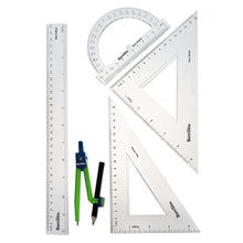 Juego de geometría BARRILITO® modelo 7978JG 5 piezas