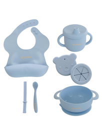 Set alimentación Kool Baby silicón 8 piezas