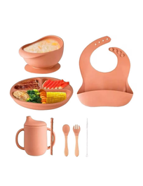 Set alimentación Frutivegie silicón 8 piezas