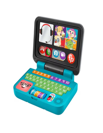 Juego didáctico Ríe y Aprende mi Primer Laptop Fisher Price electrónico bebé unisex
