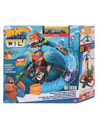 Set lanzador para auto Hot Wheels