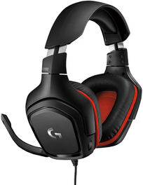 Audífonos gamer over - ear Logitech G332 Alámbricos